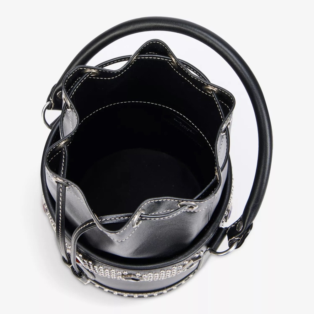 Saint Laurent Bahia Small Bucket Bag black - Picture 4 of 12